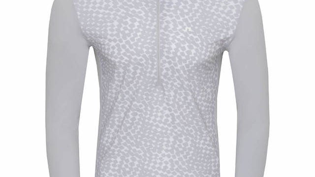 J LINDEBERG LUKAS ZIP NECK GOLF SWEATER